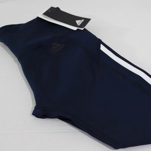 NWT Adidas Dark Blue High Rise Pants Women's Small